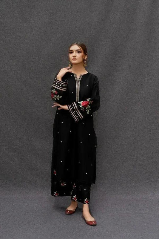 PURE LAWN 3PC EMBROIDERED*