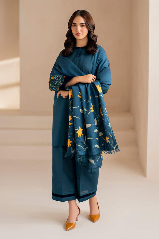 PURE LAWN 3PC EMBROIDERED