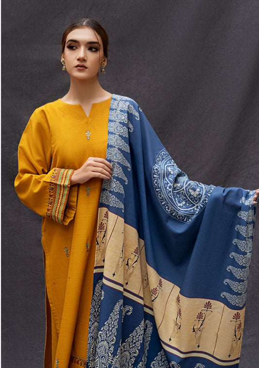 PURE LAWN 3PC EMBROIDERED